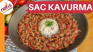 LOKUM GİBİ YUMUŞACIK PİŞEN 👌🏻SAC KAVURMA TARİFİ😋 [upl. by Ahsym981]