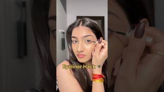 Easy eyeliner hack  how to apply eyeliner  eyeliner makeup hacks shortsviral eyeliner makeup [upl. by Esilehs535]