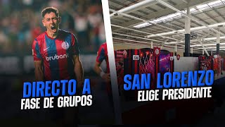 SAN LORENZO A FASE DE GRUPOS DE COPA LIBERTADORES  SE VOTA EN EL CICLÓN [upl. by Otanod]