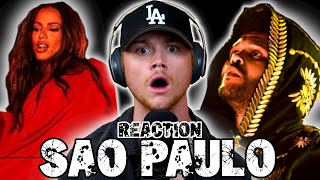 NEW SONG IS CRAZY  ANITTA E THE WEEKND  SÃO PAULO REACTION [upl. by Nylg]