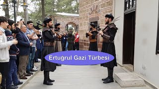 Ertuğrul gazi türbesi nöbet değişimi [upl. by Aloisia]