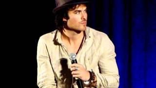 Bloody Night Con 2011Day 1 Ian Somerhalder [upl. by Kelda672]