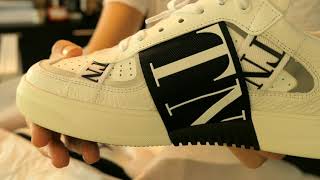 Valentino Garavani VL7N Sneakers Unboxing [upl. by Tivad]