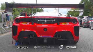 Rampa da Falperra 2024  FIA European Hillclimb Championship  Service Park  Full HD [upl. by Odnomra907]