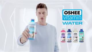 OSHEE Vitamin Water Commercial with Robert Lewandowski 2018 [upl. by Otnicaj831]