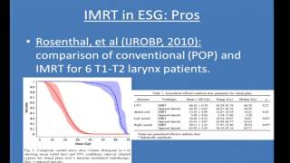 Management of Early Laryngeal Carcinoma Role of IMRT [upl. by Bianchi555]