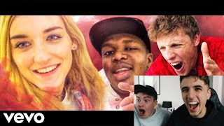 W2S  KSI Exposed Official Music Video Diss Track  REACTION [upl. by Ydnarb]