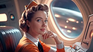 1950s life in retro future world  AI short Film [upl. by Nylsaj]