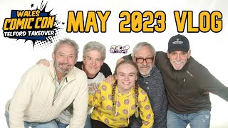 AMBER MEETS THE TURTLES Wales Comic Con Telford Takeover May 2023 Vlog [upl. by Akinert783]