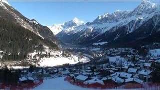 Ski alpin  la descente de Chamonix en caméra embarquée [upl. by Edra147]