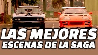 Las Mejores Escenas en la Saga de Rápido y Furioso 1 a 7 [upl. by Shannon124]