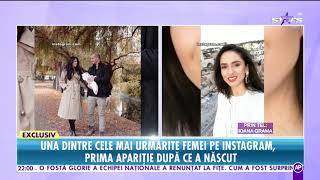 Ioana Grama prima apariție după ce născut quotNunta nu va avea loc în naturăquot [upl. by Nnednarb633]