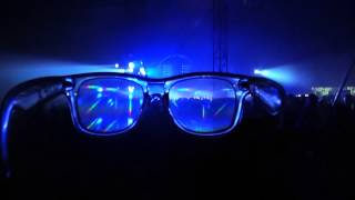 The Ultimate Rave Accessory GloFX Ultimate Diffraction Glasses with Blue Luminescence [upl. by Price]