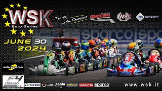 WSK EURO SERIES ROUND1 [upl. by Idnem259]