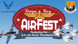 Tampa Bay AirFest Day 1  MacDill Air Force Base 🇺🇸★🛩✈️🎥😃 [upl. by Malkin626]