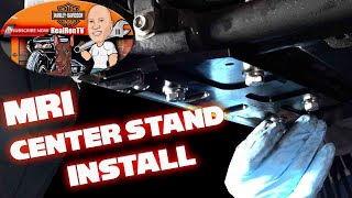 Harley Road Glide MRI Electric Center Stand Install StepbyStep Install on a 2020 Road Glide [upl. by Dalila279]