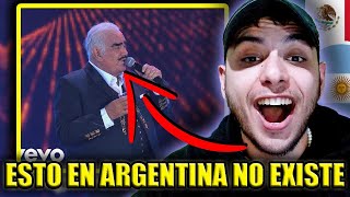 REACCION de 🇦🇷 a Vicente Fernández  Volver Volver Un Azteca en el Azteca  Descub música 🇲🇽 103 [upl. by Camden]