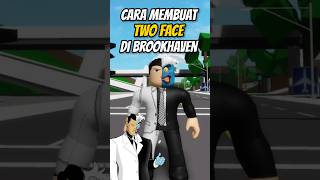 Cara membuat TWO FACE di brookhaven Batman shorts [upl. by Warms146]