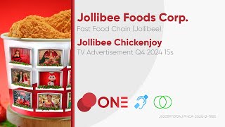 Jollibee Chickenjoy TV Ad Q4 2024 15s Philippines BCCST [upl. by Gillie779]