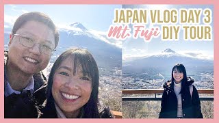 Tokyo Japan Travel Vlog Pt 3  Mt Fuji amp Gotemba DIY TOUR [upl. by Alene]