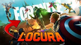 FORTNITE X MARVEL una temporada muy ROTA💥😳 [upl. by Anayrb179]