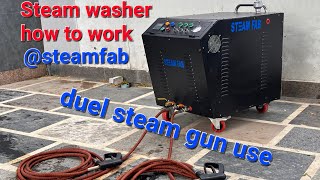 Steam washer  industrial steam washer  steamfab [upl. by Cecilia]