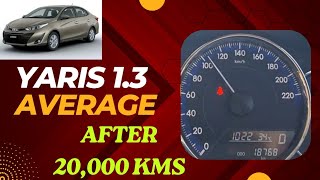 Yaris 13 cvt Fuel Average After 20k ODO [upl. by Raddie]