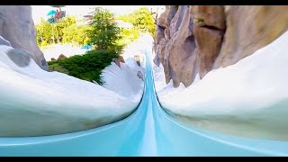 HD Summit Plummet at Blizzard Beach Water Park Orlando FL [upl. by Naerda595]