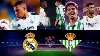 Real Madrid vs Real Betis 20 Full Highlights Extended Hd Today 2024  Mbappe first Goal [upl. by Paff798]