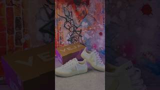 veja CAMPO CANVAS WHITE PIERRE unboxing sneakers reelsvideo canvasshoes [upl. by Nuhsyar190]