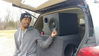 Car vs Home Subwoofer Which is Better In an SUV Kicker L7 or SVS [upl. by Latihs]