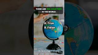 🌎🧠🌐 True or False Quiz There Are 206 Countries in the World trueorfalse quiz facts [upl. by Repooc463]