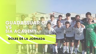 Goles Amistoso Guadassuar CF vs SIA Academy [upl. by Ahsilad104]