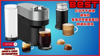 Best Nespresso Vertuo Pop Deluxe Coffee and Espresso Maker Review [upl. by Urbannal]