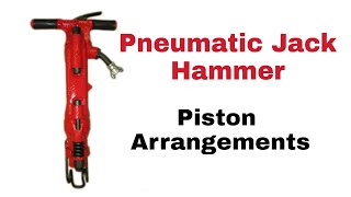 Pneumatic Jack Hammer Piston Arrangements [upl. by Cooley]