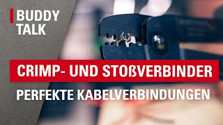 Perfekte Kabelverbindungen Unsere Crimpverbinder und Stoßverbinder im Einsatz [upl. by Gninnahc20]