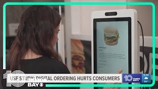 USF study says ordering food digitally leads to unhealthy choices increased spending [upl. by Nwad312]