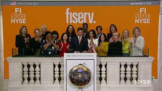 Fiserv NYSE FI Rings The Closing Bell® [upl. by Leahcimnoj]