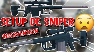 SETUP INICIANTE DE SNIPER INTERVENTION NO ROBLOX PHANTOM FORCES Phantom Forces [upl. by Areivax]