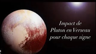 Pluton entre en Verseau le 20 Novembre 2024 quel impact pour chaque signe  ✨✨☄️✨✨ [upl. by Akeimahs959]