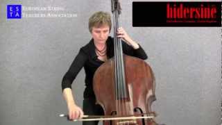 PONTICELLO  SUL PONT Bowing Style for DOUBLE BASS  Upright Double Bass Tips and Techniques [upl. by Morrill271]