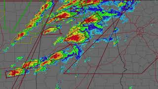 2011 427 Super Tornado Outbreak AL Radar [upl. by Ateekahs505]