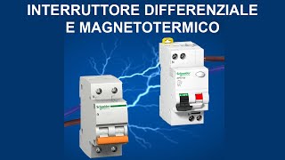 Interruttore differenziale e magnetotermico [upl. by Stephine]