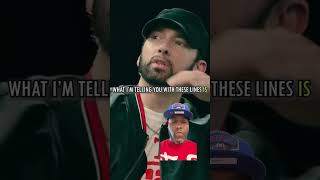 Eminem  Speaking On Drake Needing A Ghostwriter 👻shorts mindset inspiration eminem reaction [upl. by Yeorgi485]