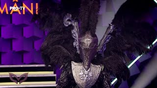 Masked Singer România Corbul a avut o reprezentație de excepție cântând piesa ”Dont stop me now” [upl. by Free]