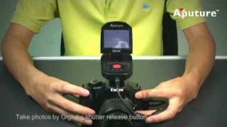 Aputure Gigtube Viewfinder GT1C used on Canon EOS 450DRebel XSi Camera Review [upl. by Anitnuahs]