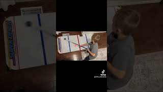 Super deker kids kid hockey hockeytok kidshockey fun puck superdeker stickhandling [upl. by Gereld]