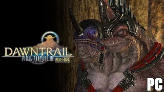 Playing Final Fantasy XIV Online exploring the City of Silence  Dawntrail  PC [upl. by Louanne]