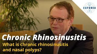 What is chronic rhinosinusitis and nasal polyps  Prof Dr Claus Bachert [upl. by Ennaj]