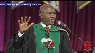 SOLUSI UNIVERSITY 26TH GRADUATION DAY 3 quotWITH ELDER KR Tagwirei  13 NOV 2022 [upl. by Brittne]